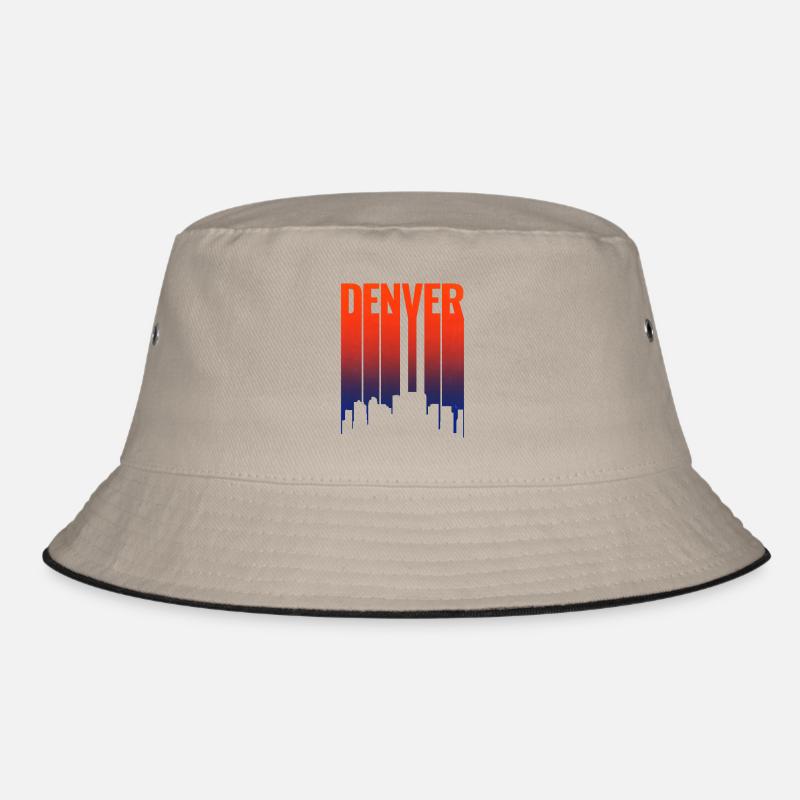 Gradient du coucher de soleil de la Skyline de Denver Bob