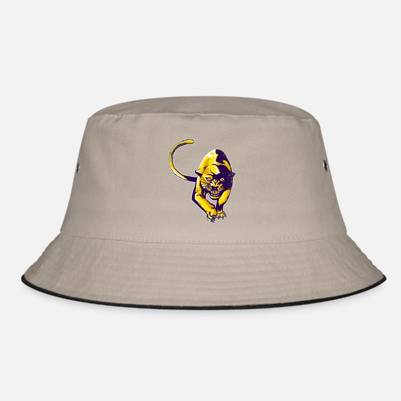 Goldener Panther Bucket Hat