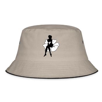 Mrs. Blume - Bucket Hat - khaki/black - Front
