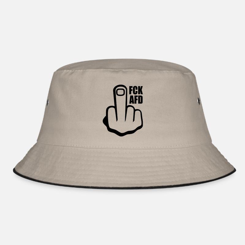 Fck afd Mittelfinger Bucket Hat