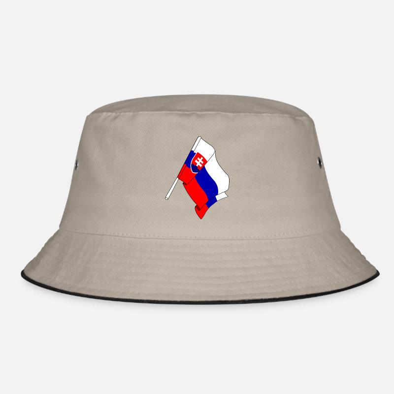 Flagge der Slowakei Bucket Hat