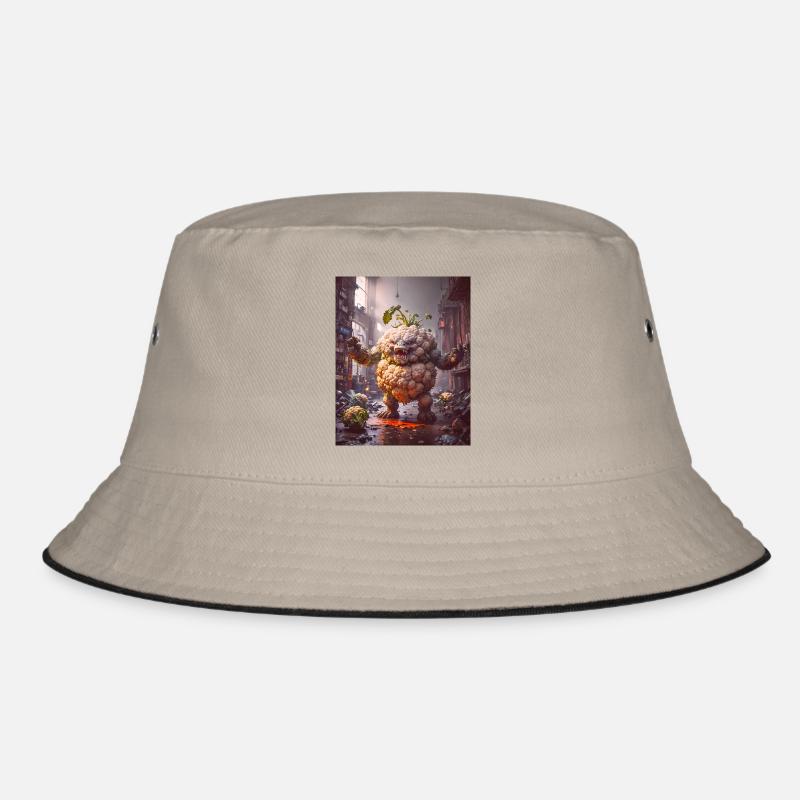 vegetables downfall Apocalypse Monster cauliflower Bucket Hat