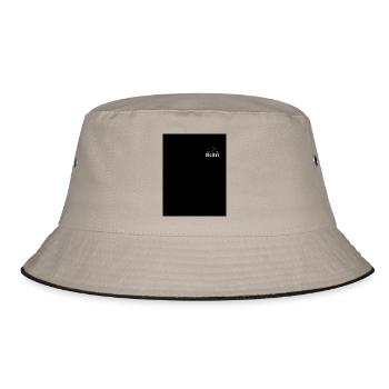 T-Shirts - Bucket Hat - Khaki/Schwarz - Vorne