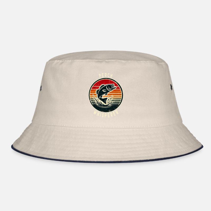 Perch whisper design Bucket Hat