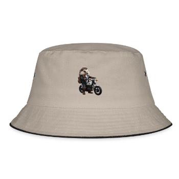 Herisson motard - Bob - kaki/noir - Devant