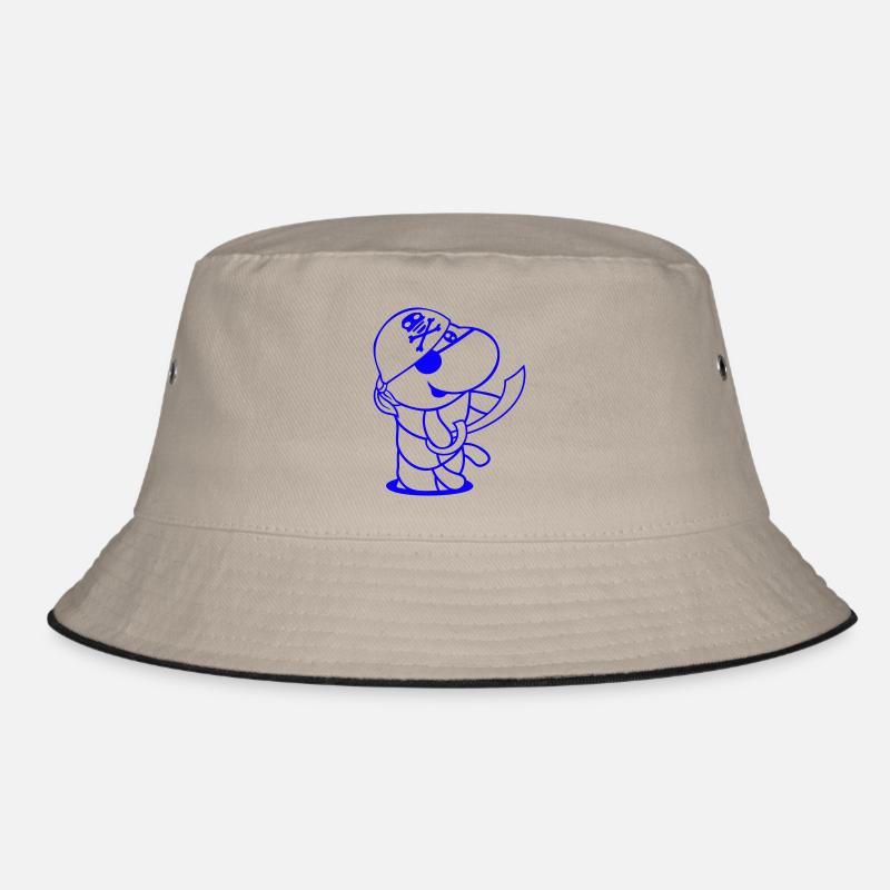 Trou de chenille Pirate Sailor Hat Drôle Mignon Bande dessinée Bob