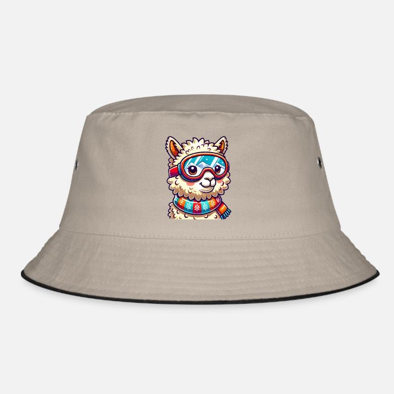 Lama Comic Skibrille Bucket Hat
