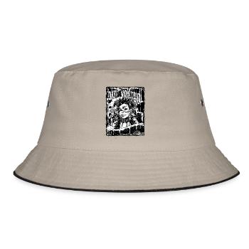 Out of control - Bucket Hat - khaki/black - Front