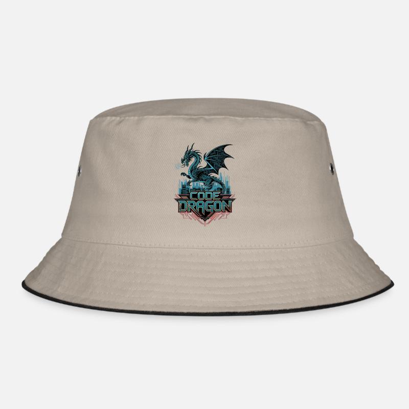 Code Dragon – Cyber-Beast der digitalen Welt Bucket Hat