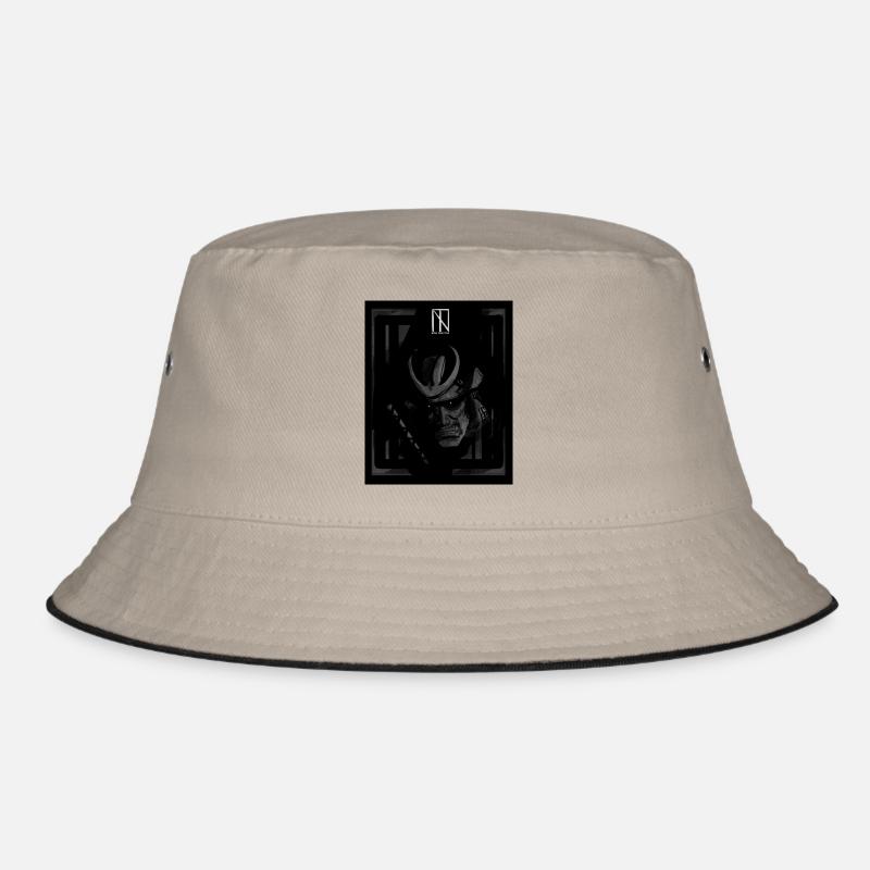 Samurai Grey Bucket Hat