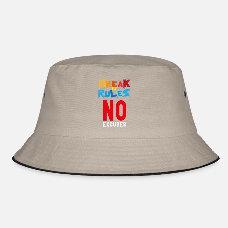 Brechen Sie die Regeln Bucket Hat