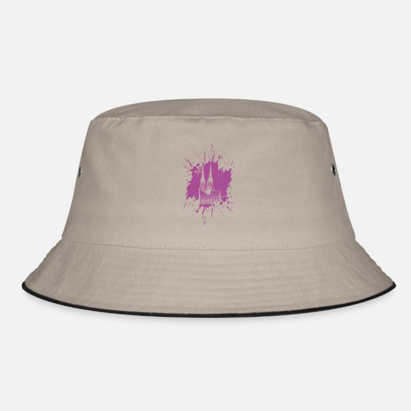 Splash Cologne Cathedral Bucket Hat