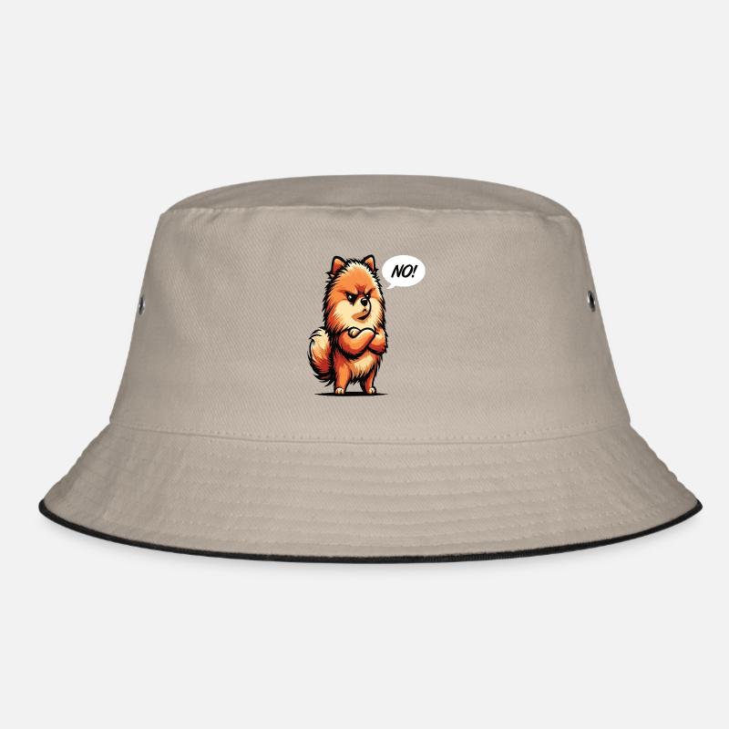 No Zwergspitz Zwergspitze Zwerspitzhalter Spitz Bucket Hat