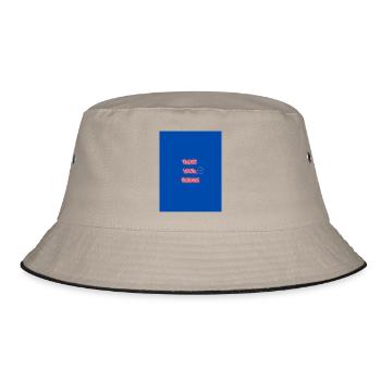 Live for love T Shirt - Bucket Hat - khaki/black - Front