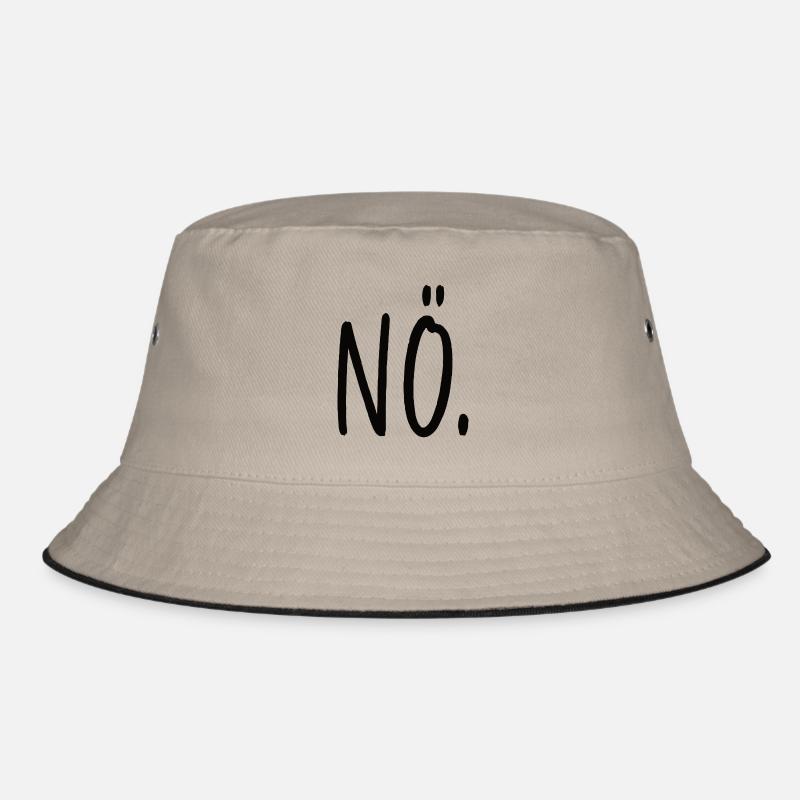 NÖ Statement Spruch Bucket Hat