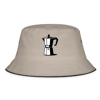 Cafetière à expresso - Bob - kaki/noir - Devant