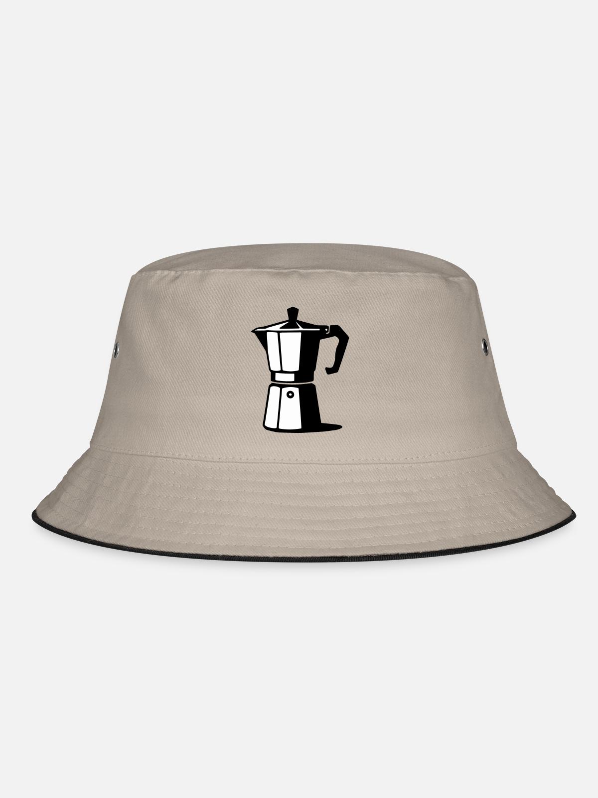 Cafetière à expresso - Bob - kaki/noir - Devant