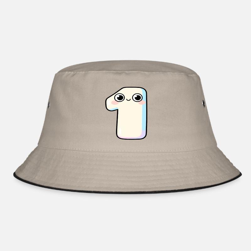 Nummer Eins Kawaii-Pastel Bucket Hat