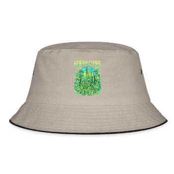 Green City Gardening - Bucket Hat - khaki/black - Front