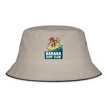 Singe du club de surf bananier - Bob - kaki/noir - Devant