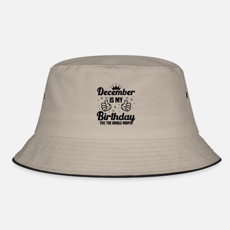 Décembre est le mois de mon anniversaire Bob