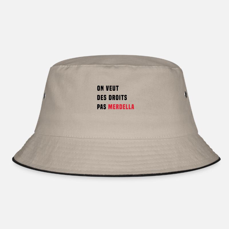 We want rights, not Merdella Bucket Hat
