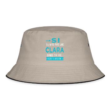 Clara Si tu n as pas une clara - Bob - kaki/noir - Devant