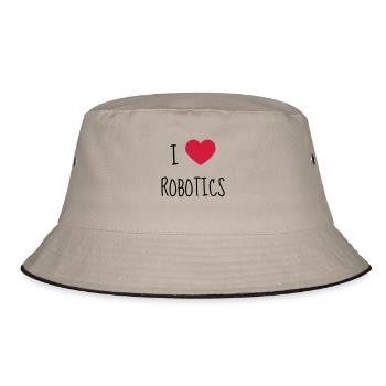robotique / robot / roboticien / technologie - Bob - kaki/noir - Devant