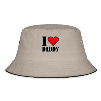 I love daddy - Bob - kaki/noir - Devant