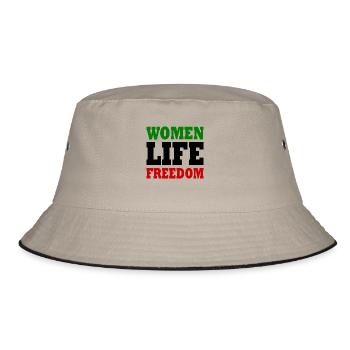 Women life freedom iran - Bob - kaki/noir - Devant
