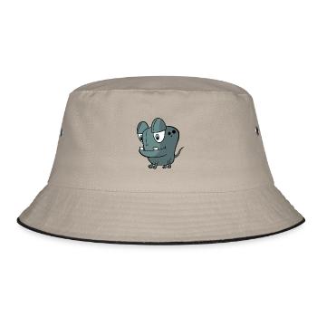 Buck - Bucket Hat - khaki/black - Front