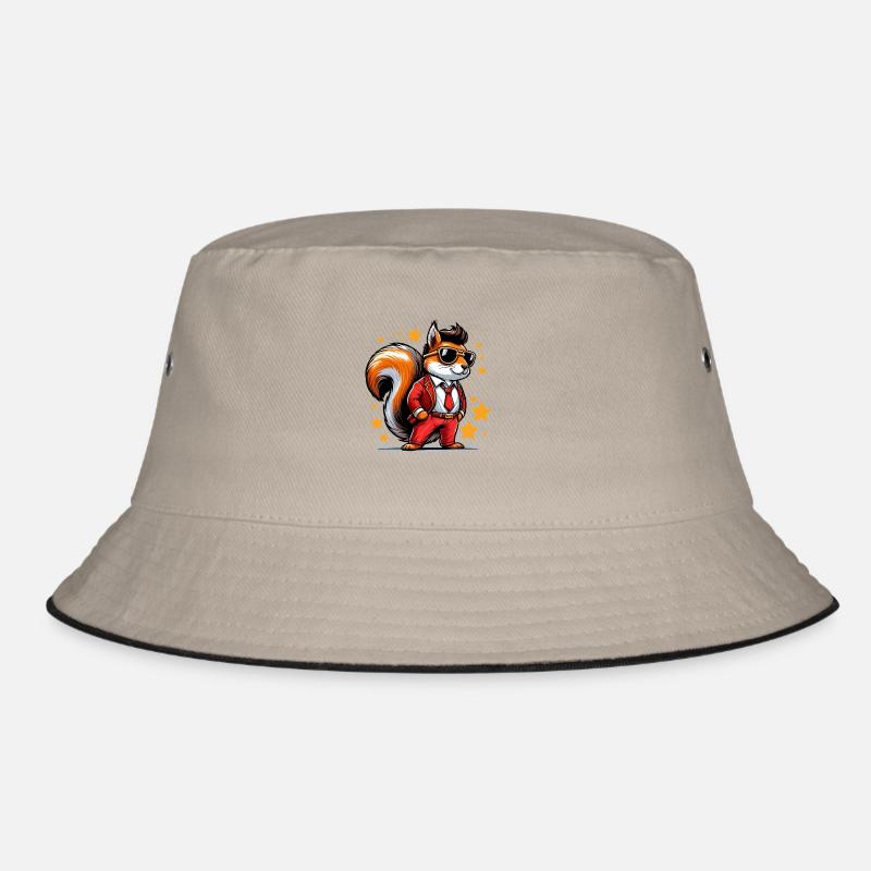Superstar Eichhörnchen Bucket Hat