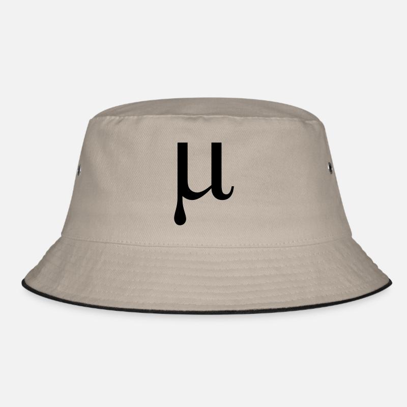 Mu griechische Alphabet Buchstaben Bucket Hat