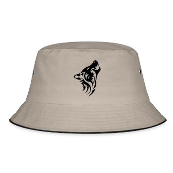 tribal Loup - Bob - kaki/noir - Devant