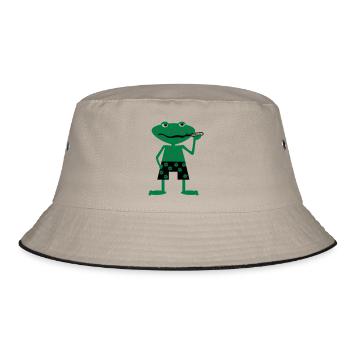 sick frog - Bob - kaki/noir - Devant