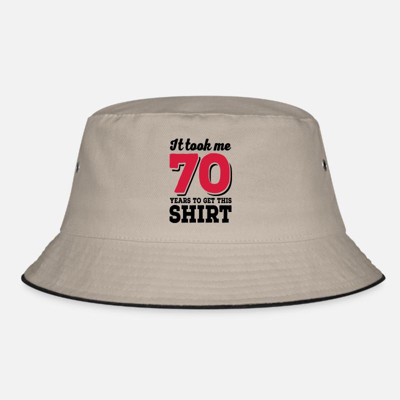 70th birthday Bucket Hat