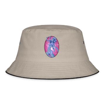 Cold dance - Bucket Hat - khaki/black - Front