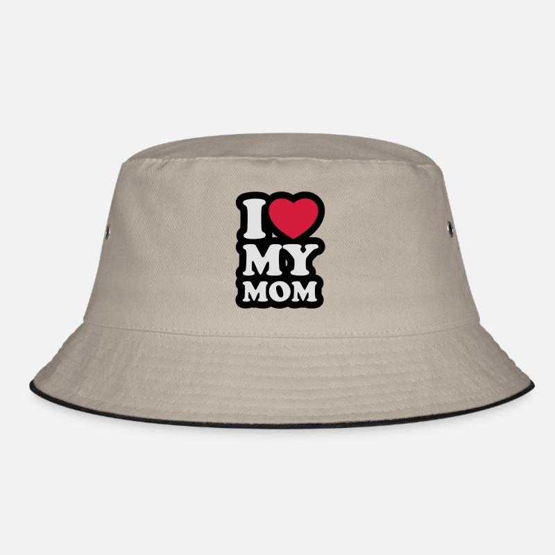 I love my mom Bucket Hat