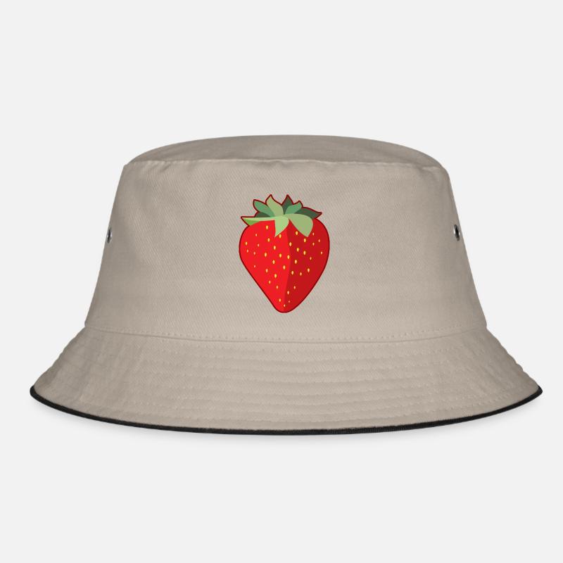 Aardbei Bucket Hat