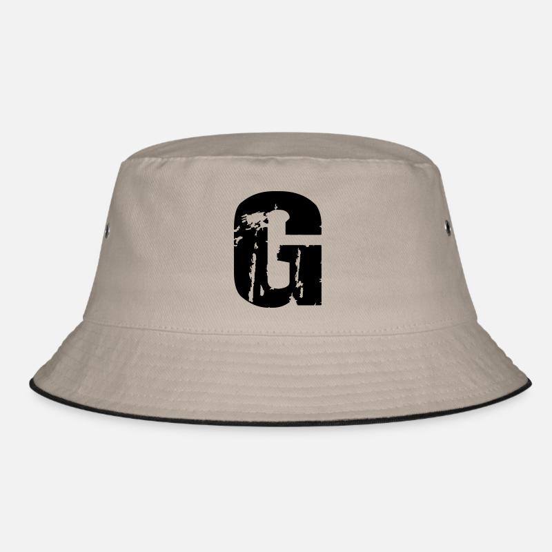 G - Buchstabe Bucket Hat