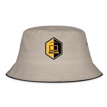 Computing / Informatik / Informatique - Bucket Hat - khaki/black - Front