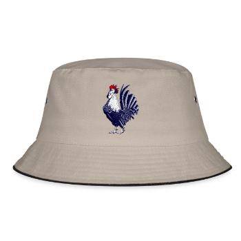Coq - Equipe de France - Bob - kaki/noir - Devant