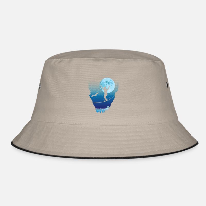 Moonlight slackline Bucket Hat