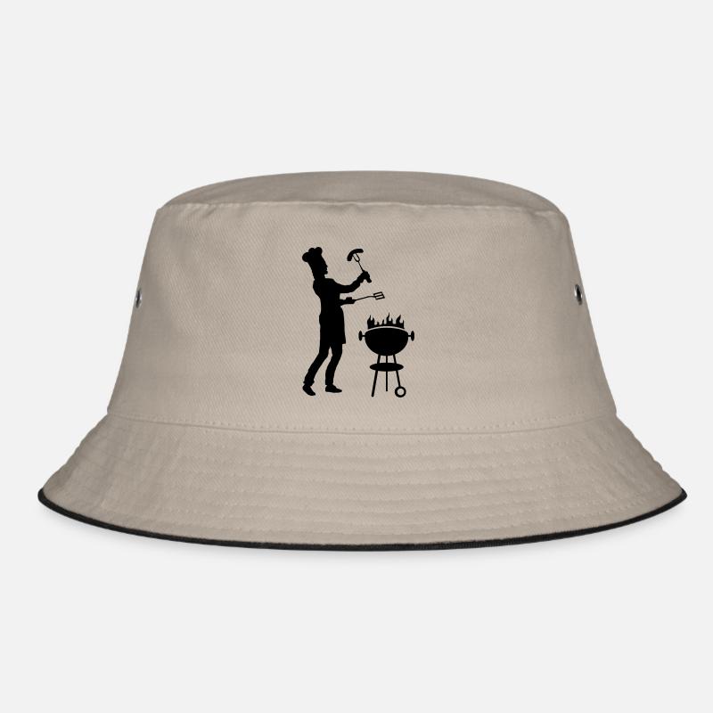 Freizeit - Mann Grill Bucket Hat