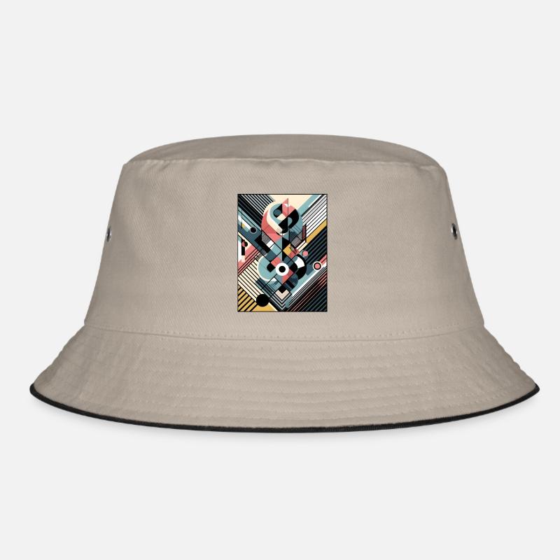 Geometric Symphony Bucket Hat