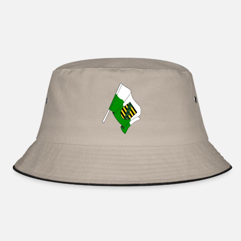 Flagge Sachsen Bucket Hat