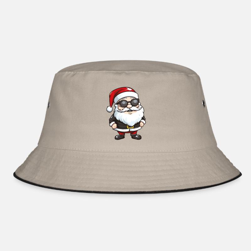 Weihnachtsmann Sonnenbrille Bucket Hat