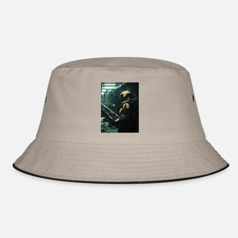 Sci Fi Warrior4 Bucket Hat