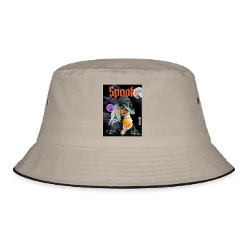 Magazine cover SPOOK - Bucket Hat - khaki/black - Front