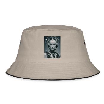 CYBORG DIVAMANIA - Bucket Hat - khaki/black - Front